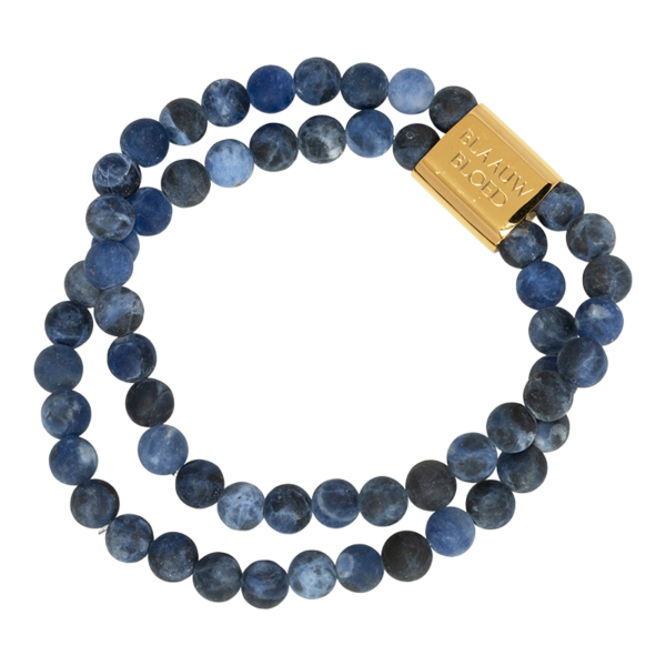 Vassal matte sodalite goud - Blaauw Bloed - Afbeelding 2